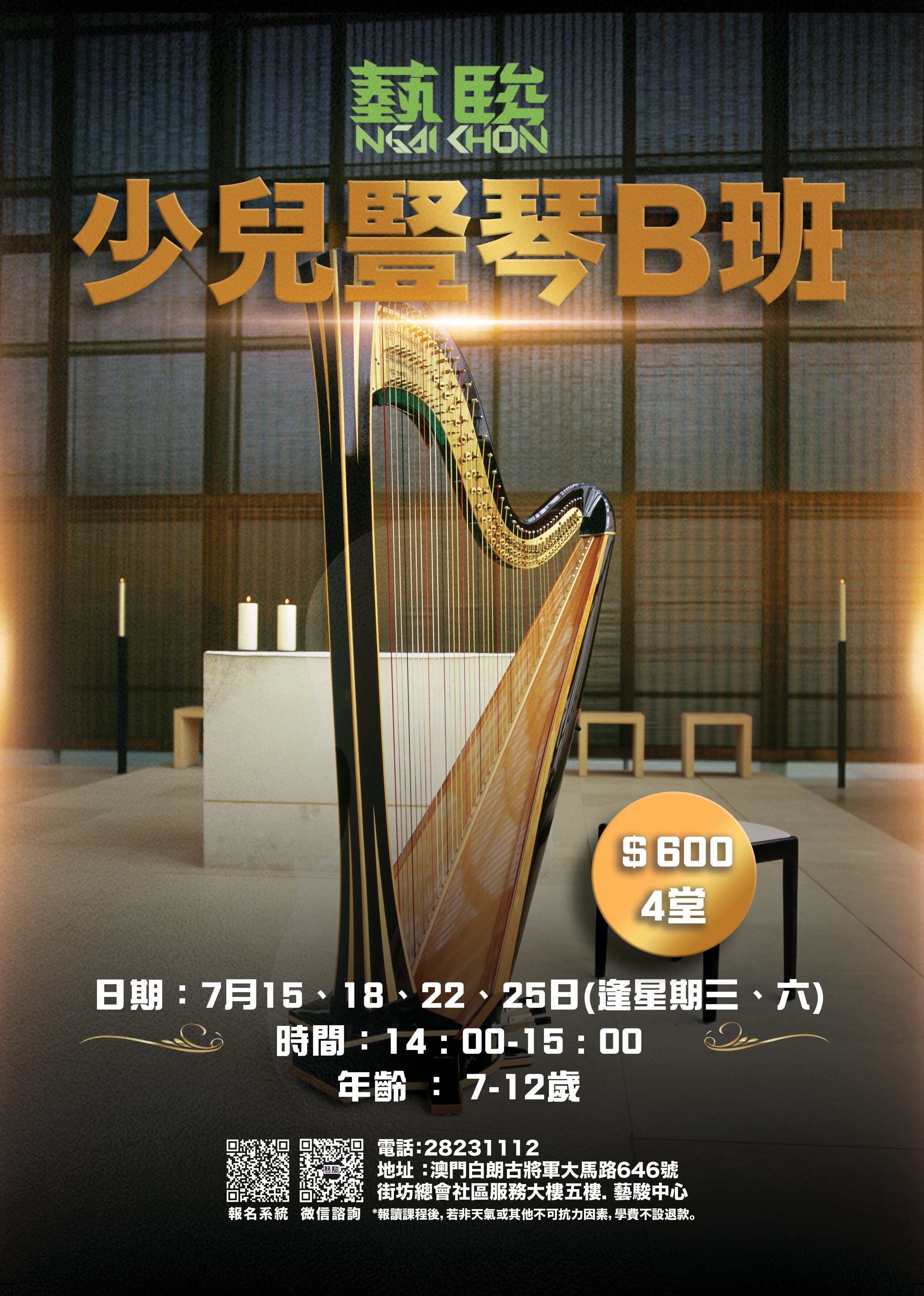 少兒豎琴B班